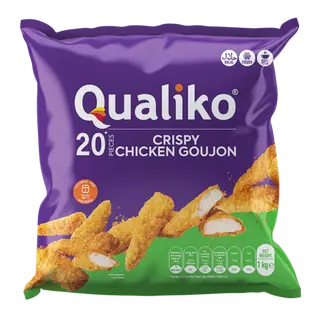 Qualiko PANIRANI PILEĆI CRISPY STRIPS 1KG