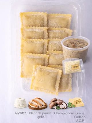 KIT RAVIOLI POLLO E FUNGHI