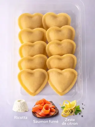 RAVIOLI AL SALMONE