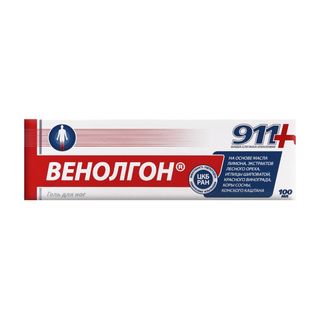 911 Venolgon gel za noge 100ml + GRATIS
