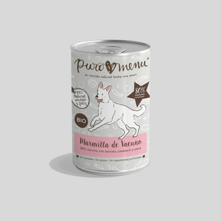 Lata de Comida Cocinada para perro - Ternera 100% natural