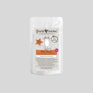 Sobre de Comida Cocinada BIO para gato - Pavo y Salmón 100% natural