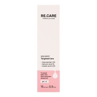 Крем-гель д/обличчя RE.CARE 15 мл Точковий п/висипань