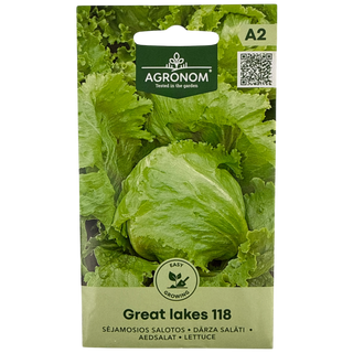 Насіння Agronom салат Грейт Лейкс 118 1г 142305