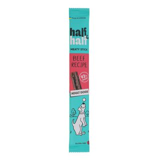 Ласощі д/собак Half and Half 12 г м'ясна пал. з яловичиною