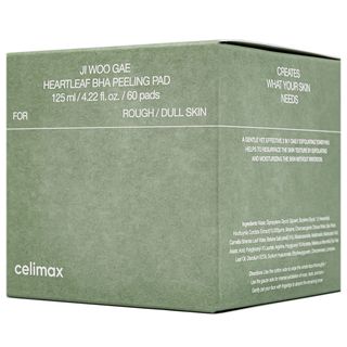 Celimax - Jiwoogae Heartleaf BHA
Peeling Pad, 60pcs