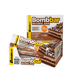 BOMBBAR პროტეინ ბარი – დანიური ბისკვიტი 60გრ