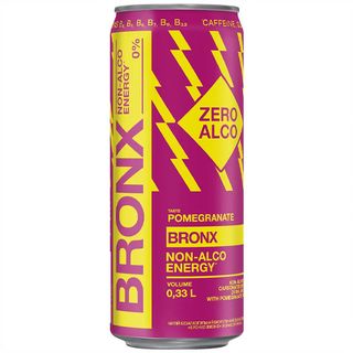 Напій безалкогольний енергетичний BRONX гранат сильногазований 0,33 л