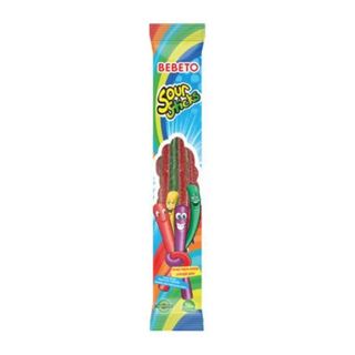 Bebeto Tutti Frutti Sour Sticks, 30g