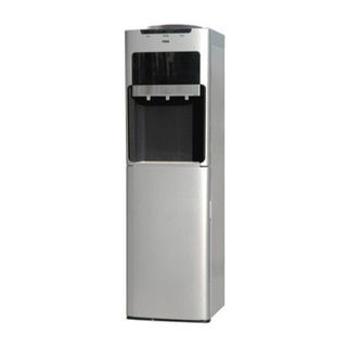 MIKA Black & Silver Water Dispenser with Ice Maker