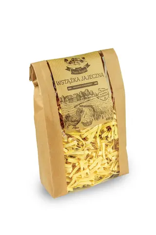 Makaron Wstążka Wałkowana 5-Jajeczna 400g