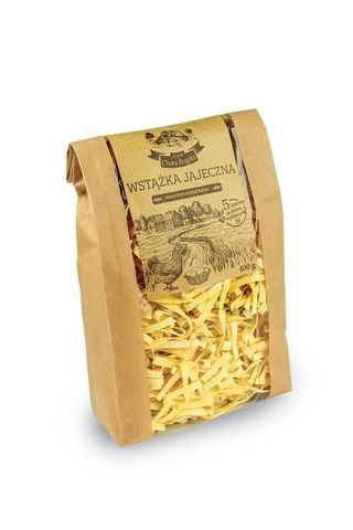 Makaron Wstążka Wałkowana 5-Jajeczna 400g