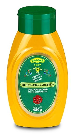 Musztarda Sarepska 480g Tuba Dagoma