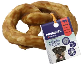 Promocja: 3 szt. - 20% Premiere Kolagen Precel z wołowiną 1 szt