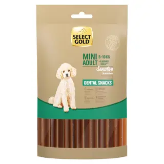 Promocja: 2 szt. - 20% Select Gold Sensitive Dental Snack Mini 99g