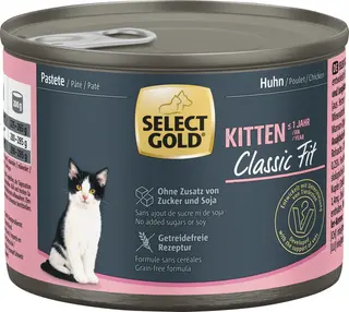 Promocja: 6 szt. - 15% Select Gold Kitten Kurczak 200g