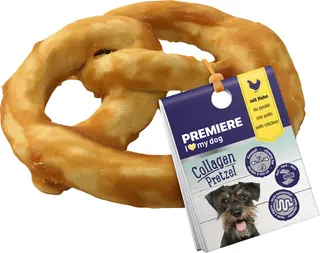 Promocja: 3 szt. - 20% Premiere Kolagen Precel z kurczak 1 szt