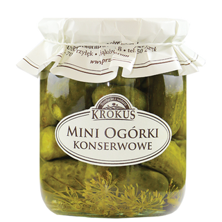 Mini Ogórki Konserwowe 500g