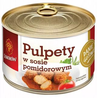 Pulpety W Sosie Pomidorowym 400g Prz