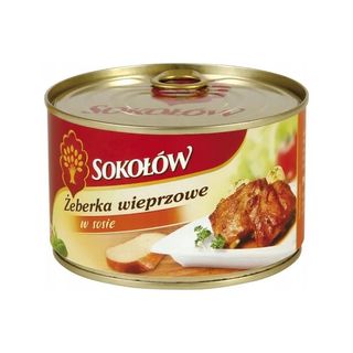 Żeberka W Sosie 400g