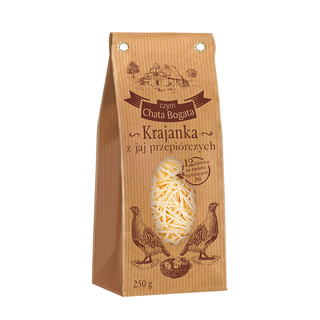 Makaron Krajanka z 12 Jaj Przepiórczych 250g