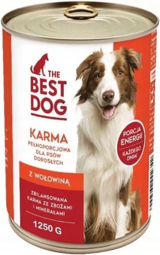 The Best Dog z Wołowiną 1250g