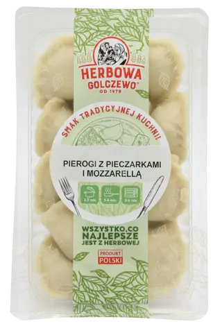 Pierogi z Mozzarellą i Pieczarkami 400g