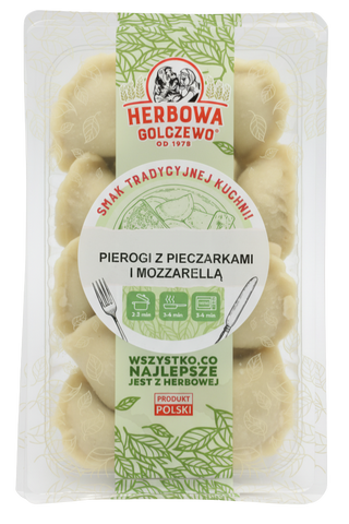 Pierogi z Mozzarellą i Pieczarkami 400g