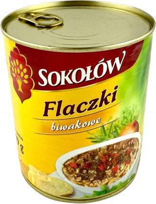 Flaczki Biwakowe 850g