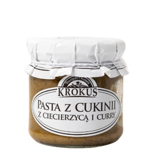 Pasta z Cukini z Ciecierzycą i Curry 180g Krokus