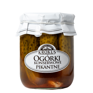 Ogórki Konserwowe Pikantne 500g Krokus