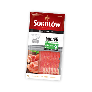 Boczek Surowy Wędz Plmap 100g K 14 Szt