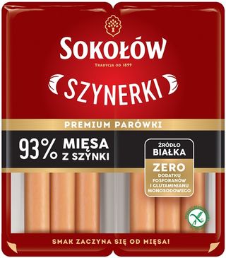 Szynerki Parówki z Szynki Duopack 2X90g