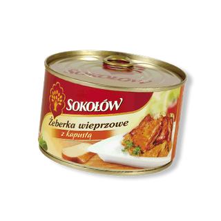 Żeberka z Kapustą 400g
