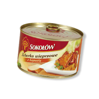 Żeberka z Kapustą 400g