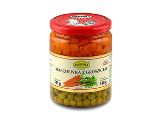 Marchewka z Groszkiem 535g Dagoma