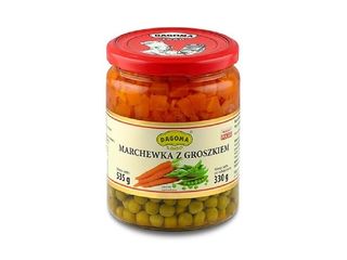 Marchewka z Groszkiem 535g Dagoma