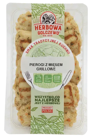 Pierogi z Mięsem Grillowe 400g Herbowa