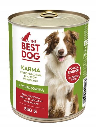 The Best Dog z Wieprzowiną 850g