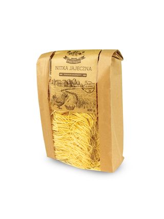 Makaron Nitka Wałkowana 5-Jajeczna 400g