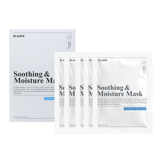 Dr.esthé Soothing & Moisture Mask, 5x30ml