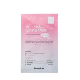 Dr.esthé Anti-Mela Toning Mask, 5x25ml