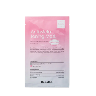 Dr.esthé Anti-Mela Toning Mask, 5x25ml