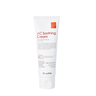 Dr.esthé AC Soothing Cream for Oily Skin, 70g