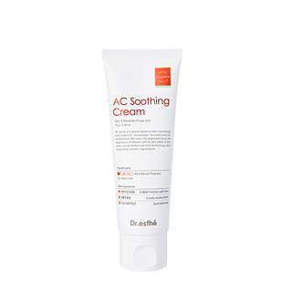 Dr.esthé AC Soothing Cream for Oily Skin, 70g