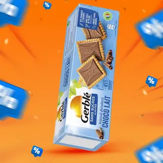 Offre BISC CHOC LT SS AJOUT 126G GERBLE  - 100703431