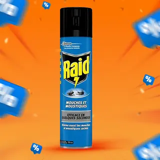 Offre  INSECT MOUCH ET MOUSTIQ 400ML   - 100543491