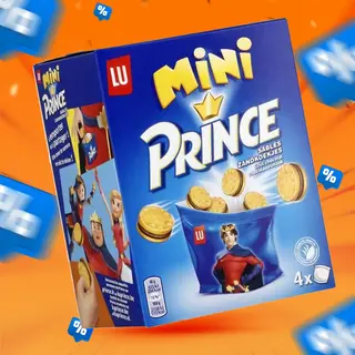 Offre BISC PRINCE MINI CHOCO 4X40G LU - 100351326