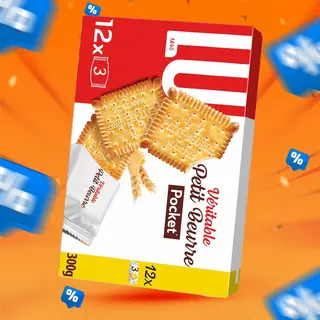 Offre BISC VER PTIT BEUR POCHE 300G LU    - 100103565