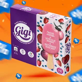 Offre GL FRAISE MYRT BETT 210G X3 GIGI - 100645410